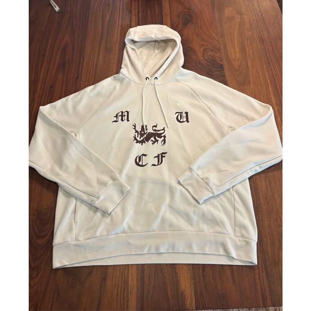 Nike x Travis Scott Men’s White Maximus United ComplexCon Pullover Hoodie Large